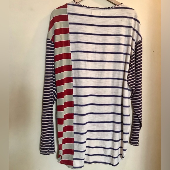 FREE PEOPLE Mixed Stripe Jersey Top - Picture 7 of 11